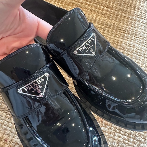 Prada Black Loafers - Picture 3 of 6